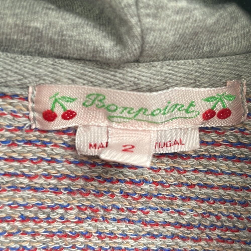 ‎Bonpoint toddler hoodie sweatshirt sweater sz 2T - Picture 2 of 2
